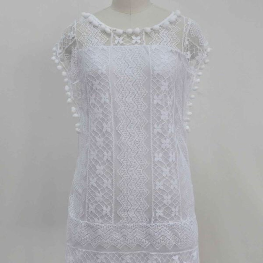 Black  Large Boho Dress NWT - Picture 9 of 10